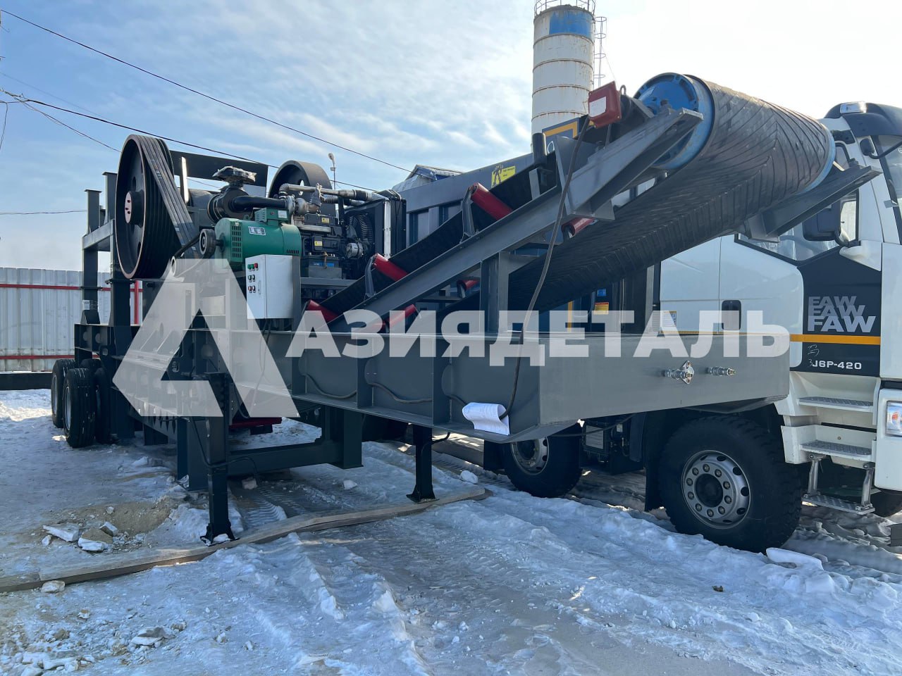 Дизельная дробилка PE600*900