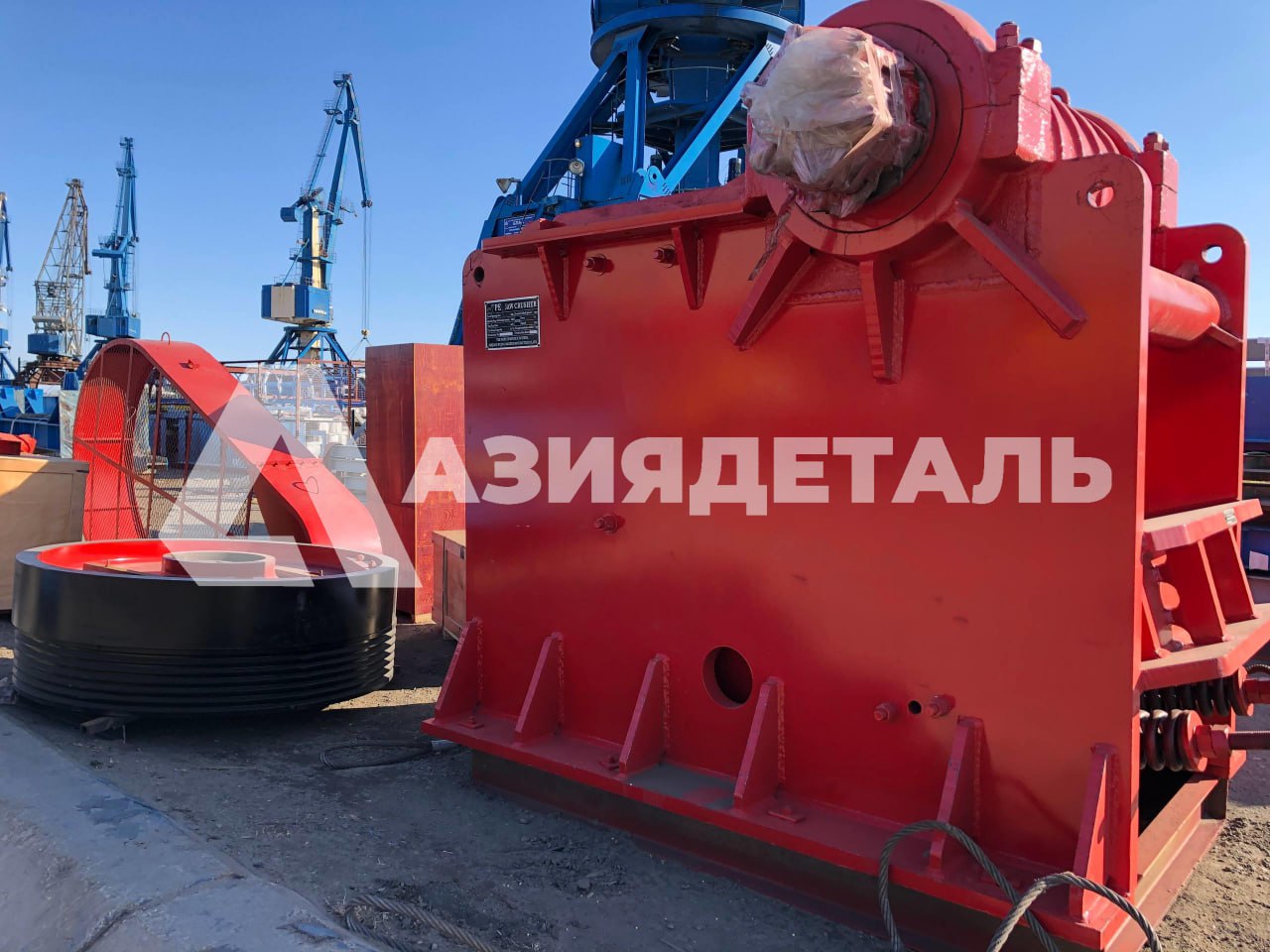 Щековая дробилка РЕ750*1060