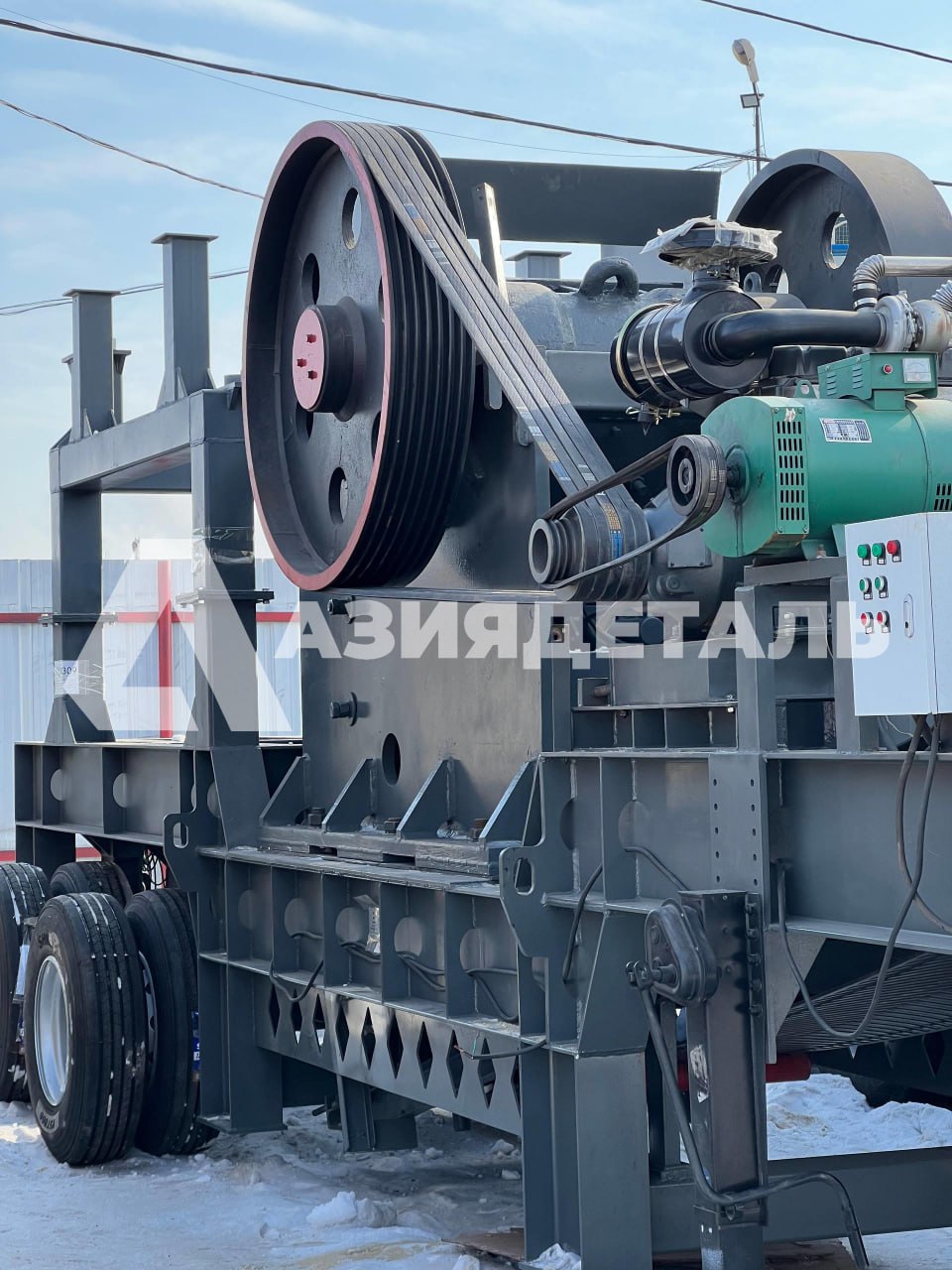 Дизельная дробилка PE600*900