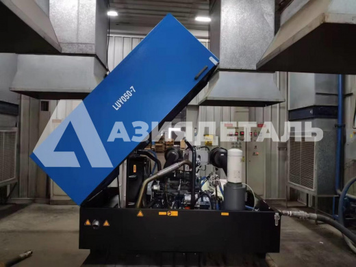 Компрессор винтовой дизельный Liutech LUY050-7