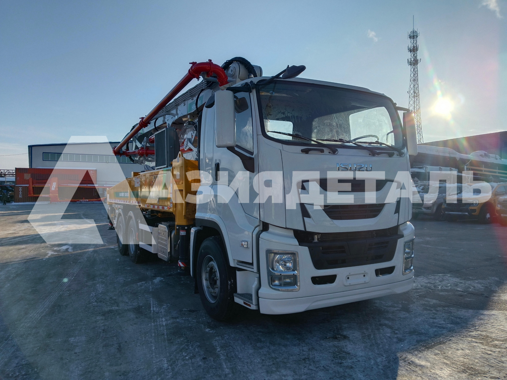 Автобетононасос XCMG HB37V