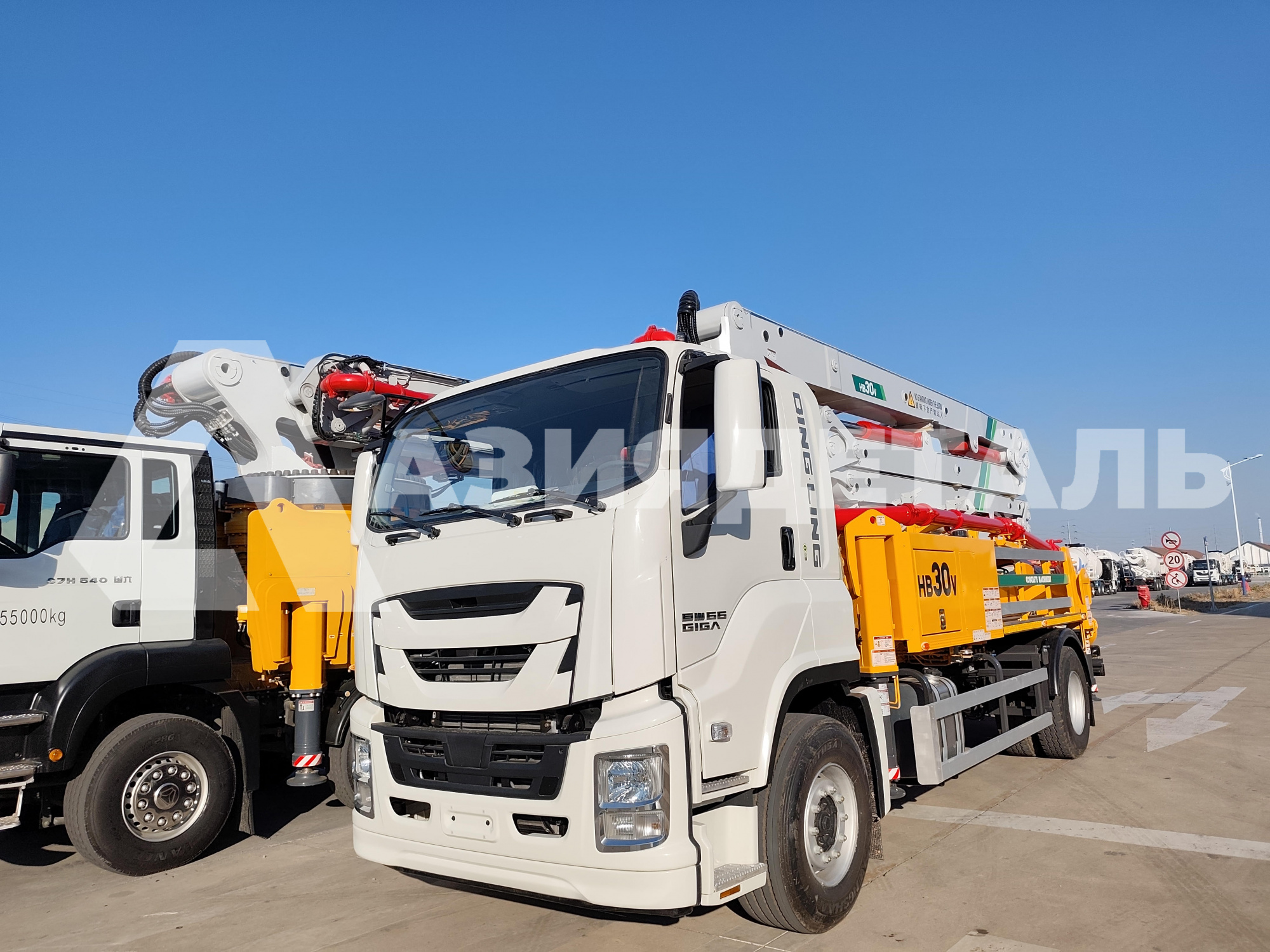 Автобетононасос XCMG HB30V